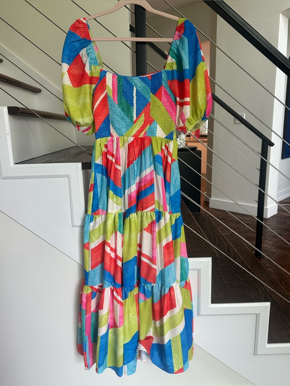 Flying Tomato Precious Moments/Full of Grace Dress with Puff Sleeves |Size S - Picture 3 of 15